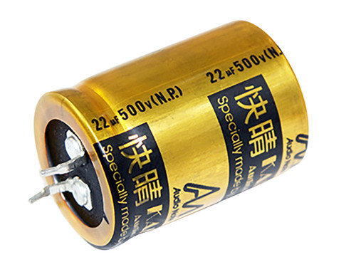 Audio Note Electrolytic Capacitor 22uF 500Vdc KAISEI Series Non-Polarized Radial