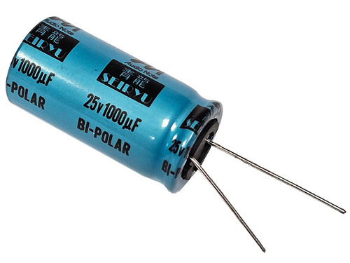 Audio Note Electrolytic Capacitor 1000uF 25Vdc SEIRYU Series Non-Polarized Radial