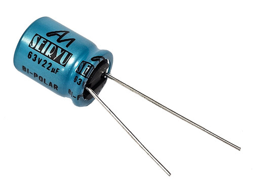 Audio Note Electrolytic Capacitor 22uF 63Vdc SEIRYU Series Non-Polarized Radial