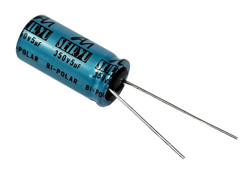 Audio Note Electrolytic Capacitor 5uF 350Vdc SEIRYU Series Non-Polarized Radial