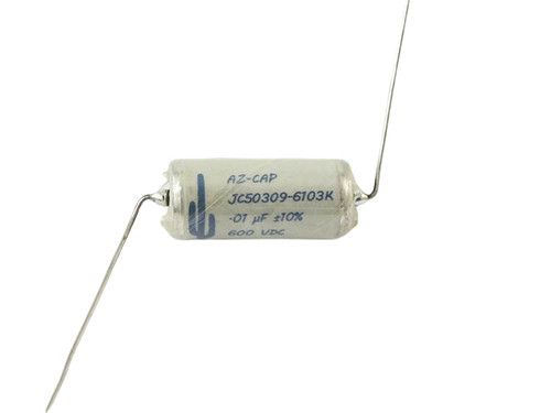 Arizona Capacitor 0.1uF 600Vdc Blue Cactus Series Aluminum Foil Mylar Paper Oil