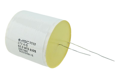 ASC Capacitor 60uF 500Vdc LTI 4-5 Series Metalized Polypropylene