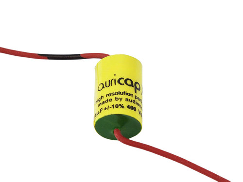 Auricap Capacitor 0.22uF 400Vdc XO Series Metalized Polypropylene