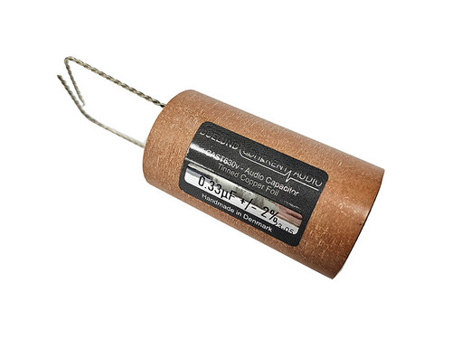 Duelund Capacitor 0.33uF 630Vdc CAST-PIO-Sn/Cu Series Tinned Copper Foil Wax Paper Oil