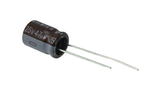 Elna Electrolytic Capacitor 47uF 25Vdc RFS Series Radial