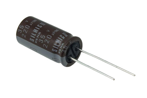 Elna Electrolytic Capacitor 220uF 35Vdc RFS Series Radial