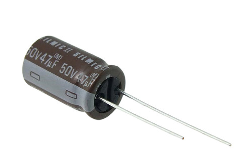 Elna Electrolytic Capacitor 47uF 50Vdc RFS Series Radial