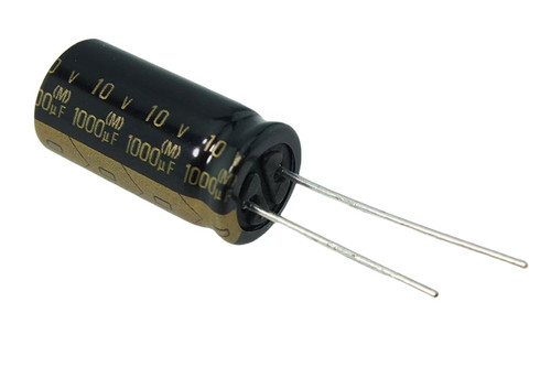 Elna Electrolytic Capacitor 1000uF 10Vdc ROA Series Radial