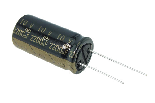 Elna Electrolytic Capacitor 2200uF 10Vdc ROA Series Non-Polar Radial