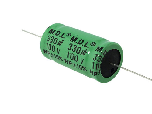 Jantzen Electrolytic Capacitor 33.00µF 100VDC M.D.L. Series Non-Polar "Discontinued"