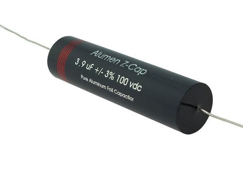 Jantzen Capacitor 3.90µF 100VDC Alumen Z-Cap Series Aluminum Foil Polypropylene