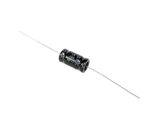 Jantzen Electrolytic Capacitor 15µF 5% 100Vdc EleCap Series Non-Polar