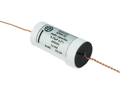 Miflex Capacitor 0.15uF 600Vdc KFPM-01 Series Copper Foil Polypropylene