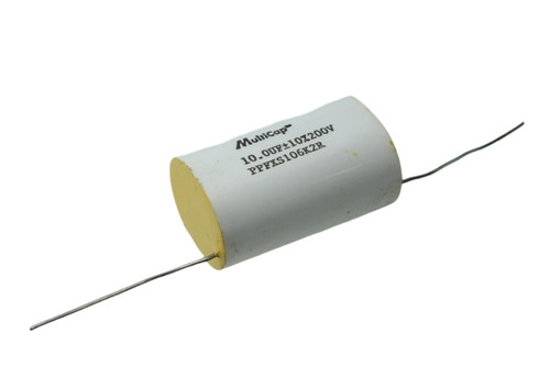 MultiCap Capacitor 10uF 200Vdc PPFXS Series Metalized Polypropylene