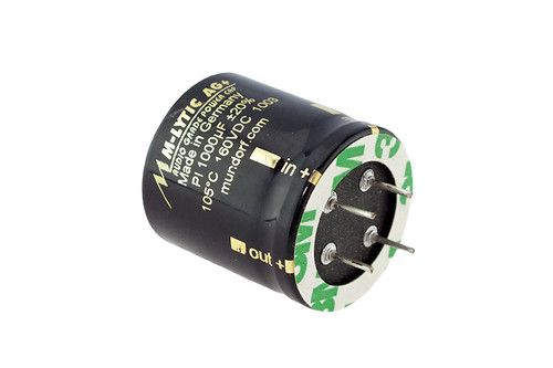 Mundorf Electrolytic Capacitor 1000uF 160Vdc MLytic® AG+ Series 4-Pole Radial