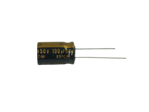 Nichicon Electrolytic Capacitor 100uF 50Vdc KZ Series Radial