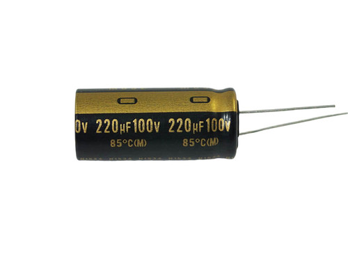 Nichicon Electrolytic Capacitor 220uF 100Vdc KZ Series Radial