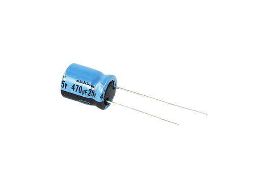 Nichicon Electrolytic Capacitor 470uF 25Vdc KA Series Radial