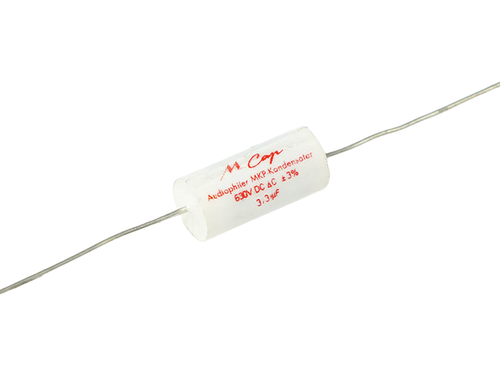 Mundorf Capacitor 3.3uF 630Vdc MCap® Classic MKP Series Metalized Aluminum Polypropylene Axial